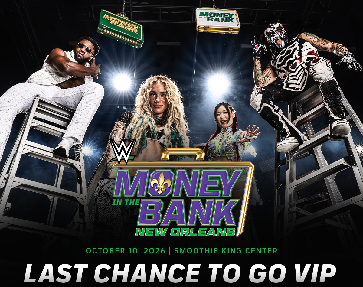 Money in the Bank New Orleans VIP Packages