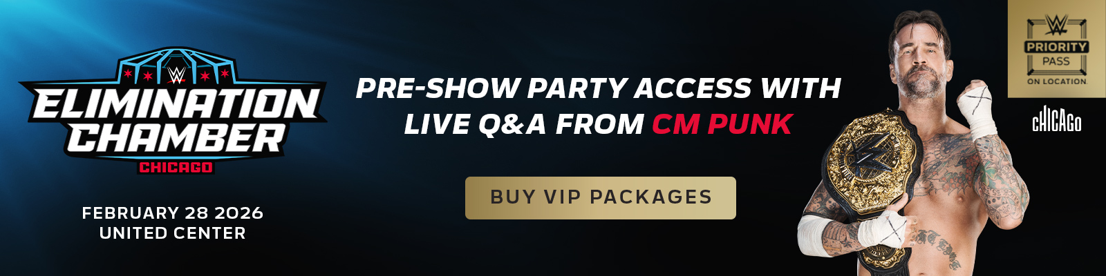 On Location with CM Punk at Elimination Chamber