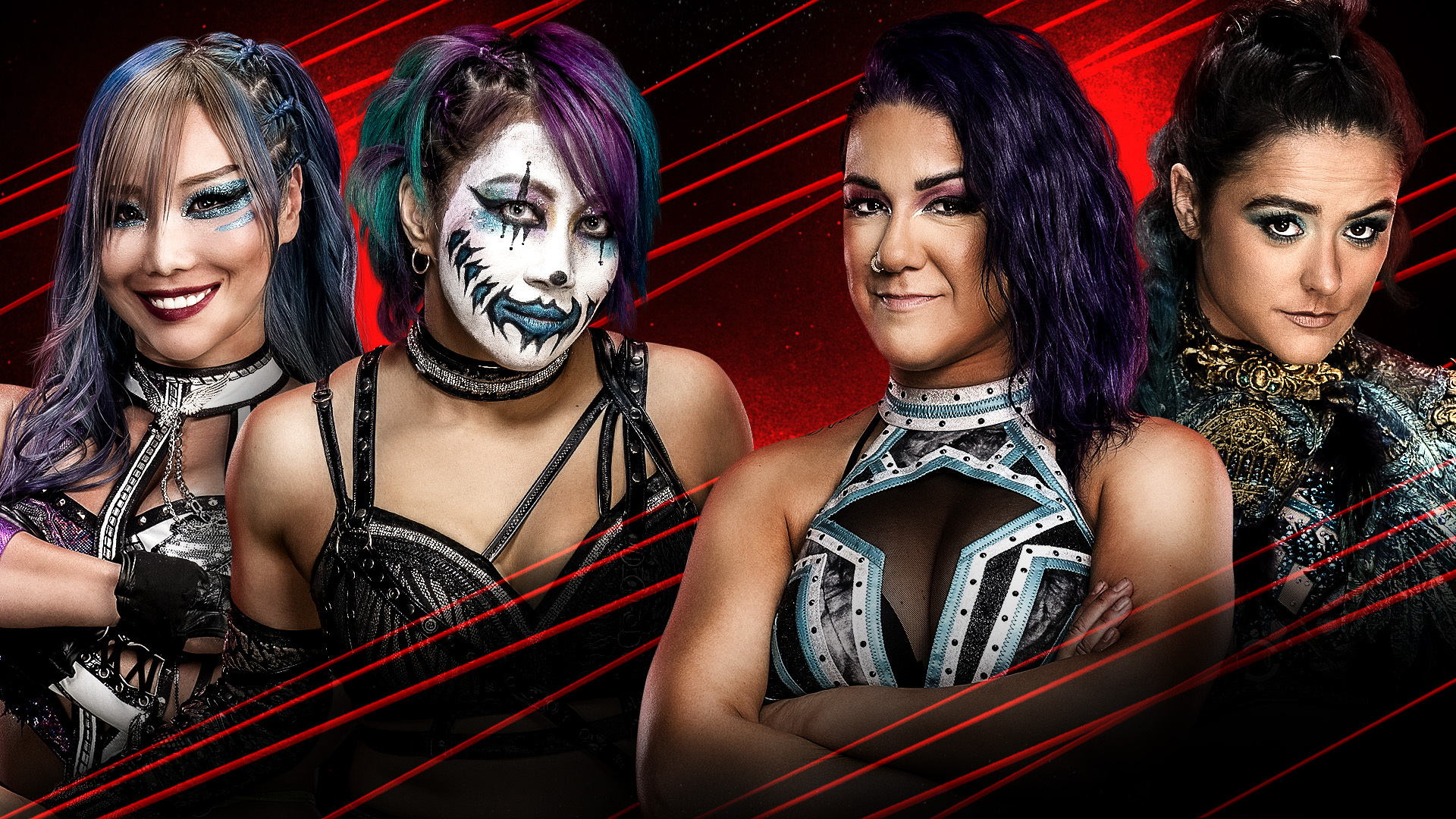 BAYLEY AND LYRA VALKYRIA vs. THE KABUKI WARRIORS