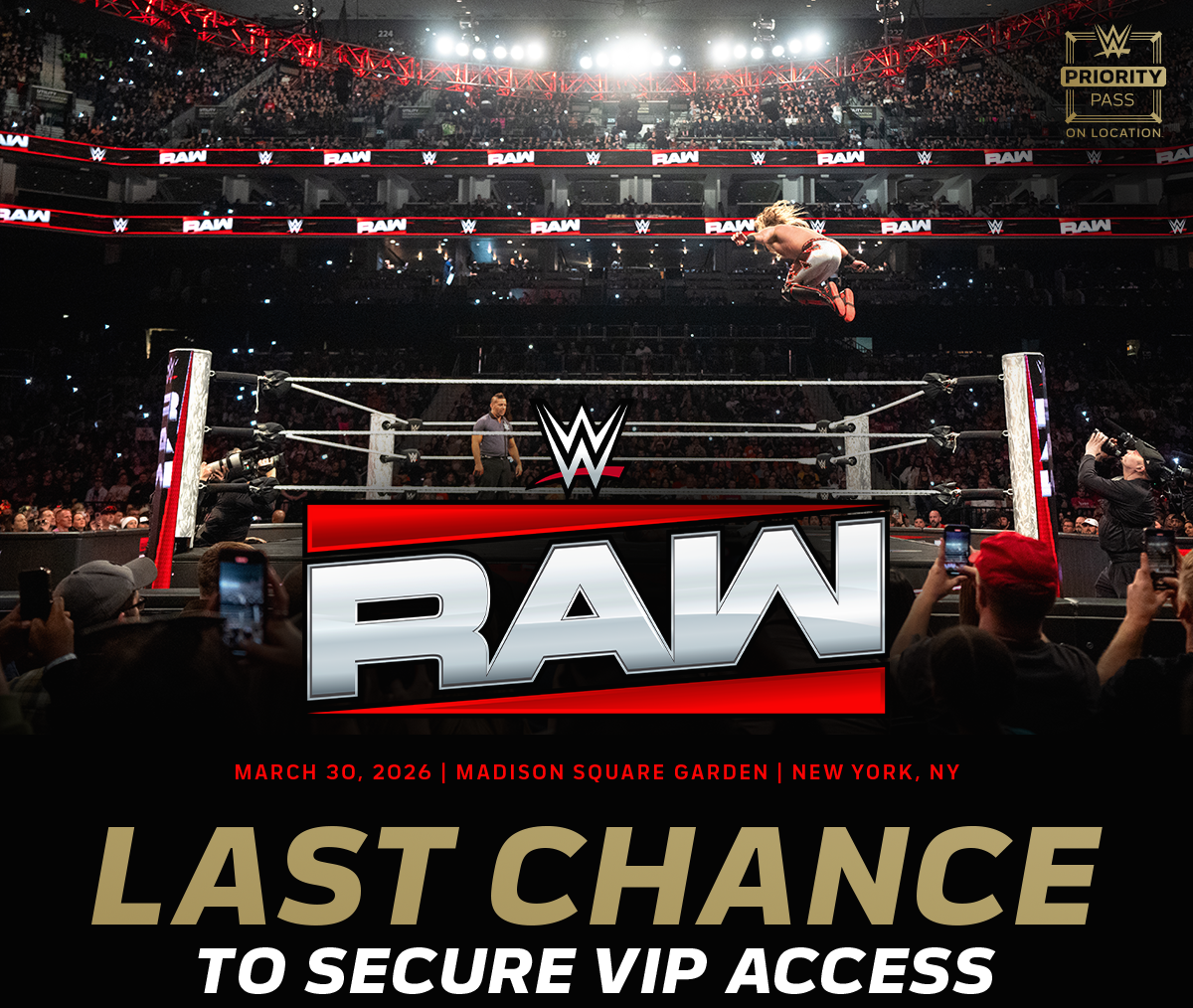 On Location RAW at MSG with Danhausen