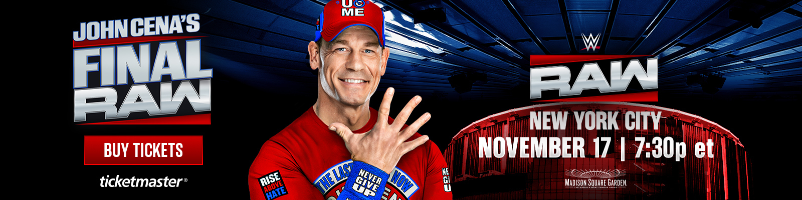 John Cena's Final RAWS at MSG