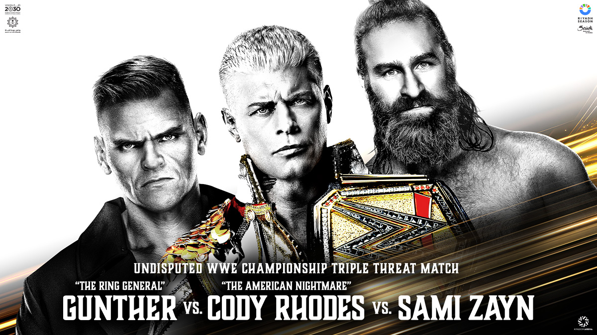Cody Rhodes, Gunther and Sami Zayn