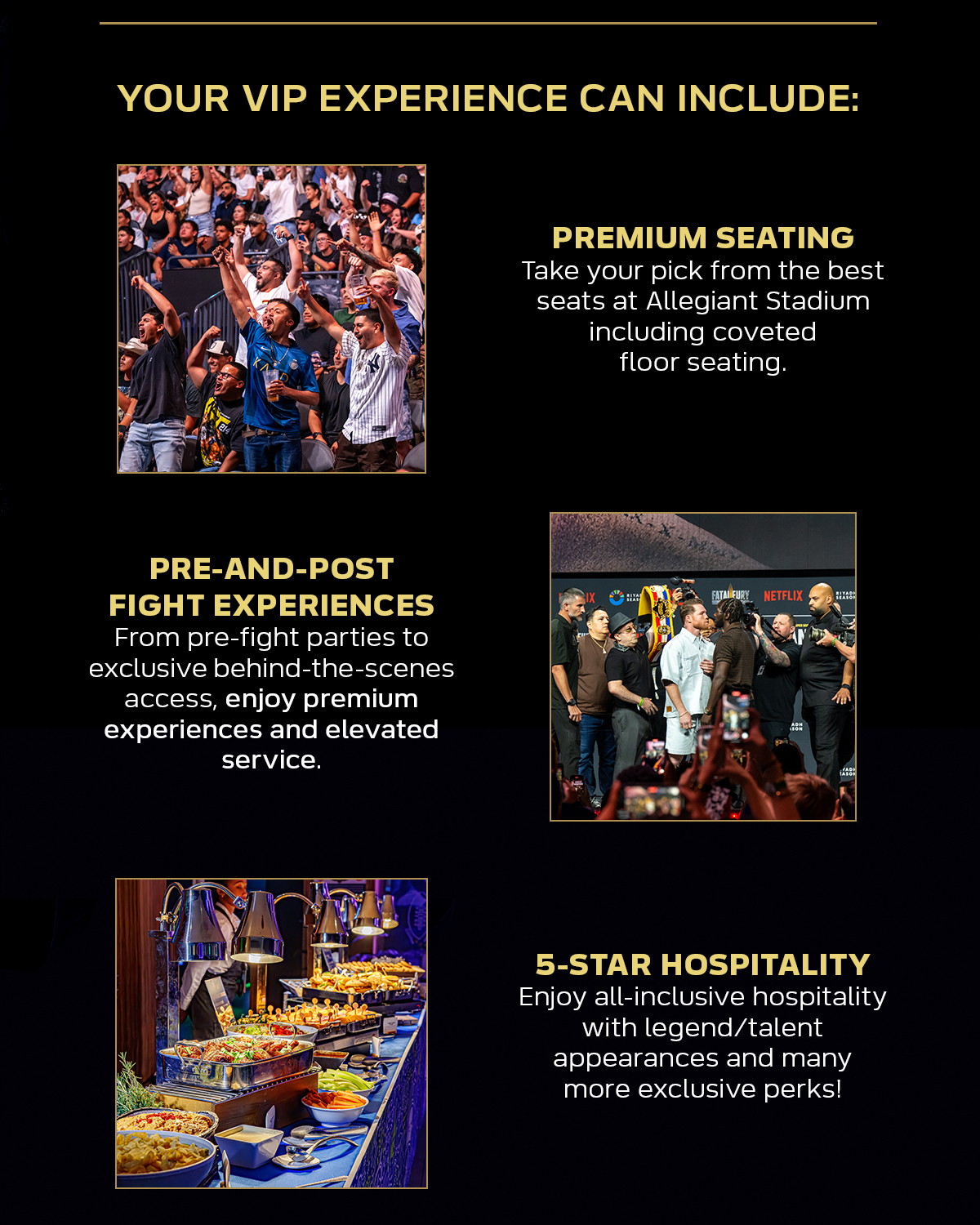 Canelo vs. Crawford VIP Packages