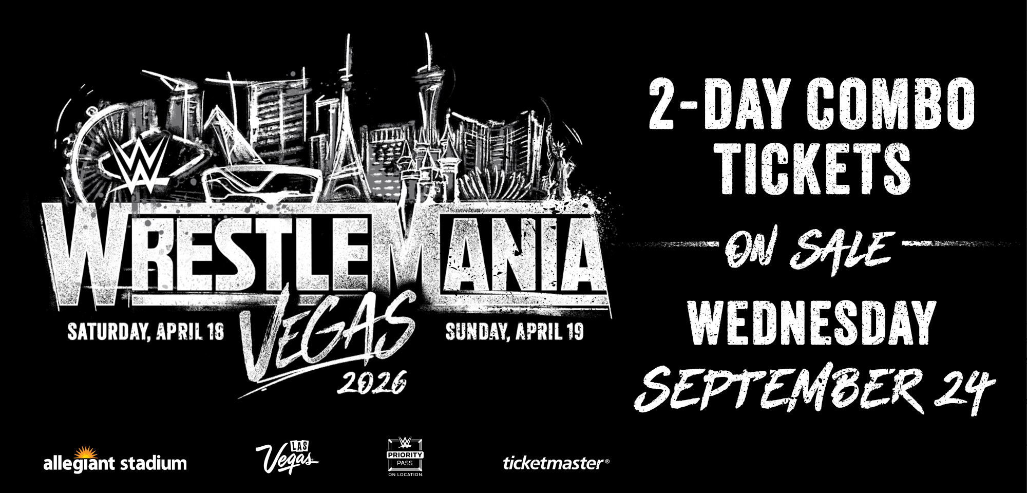 WM42 Combo Tickets on sale next week