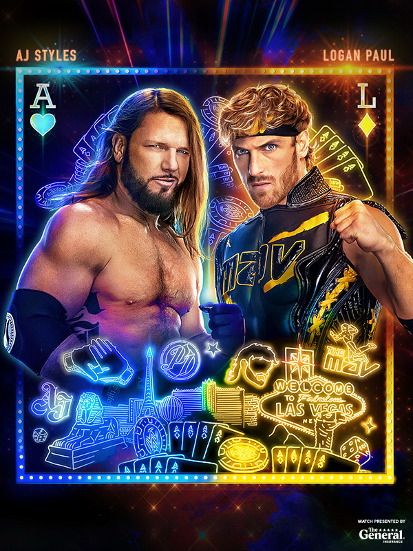 Aj Styles vs. Logan Paul