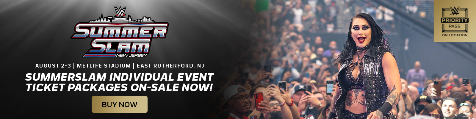 SummerSlam Individual Event On Location Packages