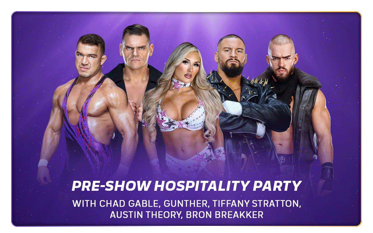SummerSlam VIP Experience with Chad Gable