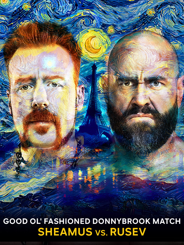 Sheamus vs. Rusev